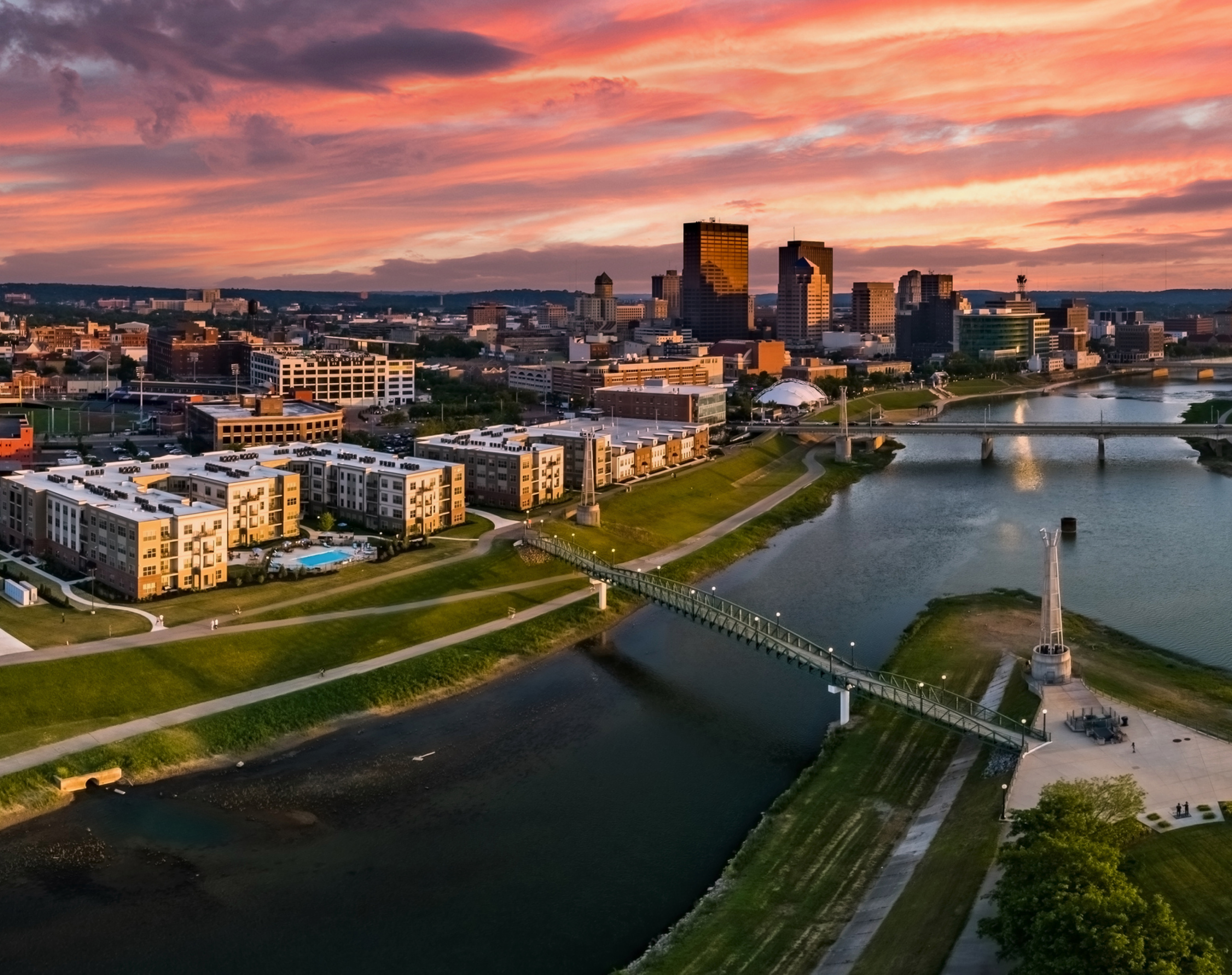 Dayton at Sundown